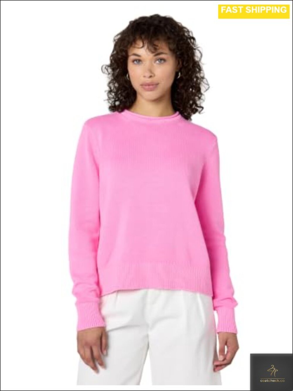 Cotton Rollneck Intarsia Knit Pullover Sweater Lightweight Warm